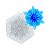 Molde de  Silicone 246 - Floco de Neve Médio Queen Style - Imagem 1