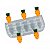 Molde de  Silicone 273 - Quinteto de Cenourinhas 2 - Imagem 1