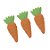 Molde de  Silicone 284 - Trio de Cenouras Média - Imagem 3