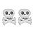 Molde de  Silicone 333 - Caveirinhas - Halloween - Flexarte - Imagem 3
