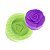 Molde  Special Edition 1020 VERDE - Rosa Hagith Flor - 3,5cm - Imagem 1