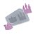 Molde de  Silicone 454 - Castelinhos - Imagem 1