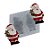 Molde de  Silicone 459 - Dupla de Papai Noel Joulupukki - Imagem 1