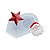 Molde de  Silicone 460 - Estrela + Papai Noel - Imagem 1