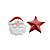 Molde de  Silicone 460 - Estrela + Papai Noel - Imagem 3