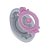 Molde de  Silicone 474 - Moldura Oval Mystras + Broche - Imagem 1