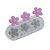 Molde de  Silicone 516 - Trio de Florzinhas Ayala - Imagem 1