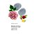 Molde de  Silicone 548 - Marcador de Rosa CD - Imagem 2