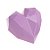 Molde de  Silicone 565 - Coração Lapidado Grande - Imagem 3