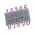Molde de  Silicone 635 - Números Cooper Black - Imagem 1