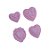 Molde de  Silicone 654 - Quarteto de Corações Pequenos - Imagem 3