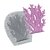 Molde de  Silicone 664 - Alga Marinha - Coral - Imagem 1