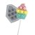 Molde de  Silicone 691 - Pirulito Fidget 6cm Cupcake - Imagem 1