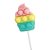 Molde de  Silicone 691 - Pirulito Fidget 6cm Cupcake - Imagem 3