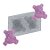Molde de  Silicone 726 - Dupla de Ursinhos Jillian - Imagem 1
