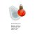 Molde de  Silicone 887 - Bolinha de Natal Ornamental 2,5cm - Imagem 2