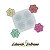 Molde de  Silicone 937 - Quarteto de Florzinhas Lavernne - EB - Imagem 1