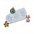Molde de  Silicone 986 - Natal 1 - Rena + Bolinha + Estrela de Toca - Imagem 1