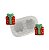 Molde de Silicone 1017 - Par de Presentinhos de Natal 2cm - Imagem 1