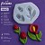 Molde de Silicone 1043 - Copo de Leite 4cm + Tulipas Peq - Imagem 2