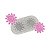 Molde de Silicone 1044 - Florzinhas Juno - 3cm - Flexarte - Imagem 1