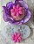 Molde de Silicone 1046 - Florzinhas Laine - 3cm - Flexarte - Imagem 3
