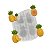 Molde de Silicone 1053 - Quarteto Abacaxi Peq 2cm - Flexarte - Imagem 1