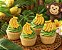 Molde de Silicone 1056 - Quarteto de Bananas Capivari 1,7cm - Imagem 2