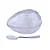 Ovo Acrílico Diamante 350g com Colher Transparente BLUESTAR - Imagem 1