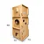 Casa Torre de 3 Andares para Gatos E3 Pets - Imagem 1