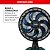 Ventilador de Mesa Arno X-TREME 7 40cm 150w VE70 220V - Imagem 5