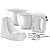 Batedeira Arno Mini Chef HM10 400W Branca 127v - Imagem 2