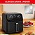 Fritadeira Sem Óleo Air Fryer Arno Mega AFM7 7,5L Preta 220V - Imagem 8