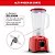Liquidificador Arno Power Mix LQ11 550W Vermelho 127V - Imagem 5