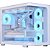 Gabinete Gamer Aerocool ATX P500C Branco Lateral Vidro - Imagem 1
