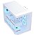 Gabinete Gamer Aerocool ATX P300C Branco Lateral Vidro - Imagem 3