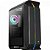 Gabinete Gamer  Aerocool Gladiator Preto RGB Lat. Vidro - Imagem 3
