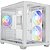 Gabinete Gamer Aerocool Dryft Mini Branco Com 6 fans ARGB Lateral Vidro - Imagem 1