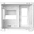 Gabinete Gamer Aerocool Dryft Mini Branco Lateral Vidro - Imagem 2