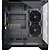 Gabinete Gamer Fortrek Clarity Preto Lateral Vidro - Imagem 8