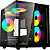 Gabinete Gamer C3Tech Aquarius MT-G810 Sem Fans Preto - Imagem 1