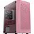 Gabinete Gamer Aerocool Trinity Mini Rosa Lateral Vidro - Imagem 1