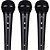 Kit de Microfone Harmonics MDU201 Com 3 Microfones Dinâmico Cardióide - KI / 3 - Imagem 2