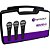 Kit de Microfone Harmonics MDU101 Com 3 Microfones Dinâmico Cardióide - Imagem 6