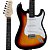 Guitarra Giannini G100 Sunburst Com Escudo Branco - Imagem 3