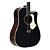 Violão Tagima Andes Eletroacústico Folk Aço Black Satin - Imagem 2