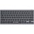 Teclado Office Fortrek KB11 Compact Bluetooth Preto - Imagem 1