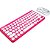 Kit Teclado e Mouse Sem Fio Letron Hello Kitty Rosa - Imagem 2