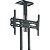 Pedestal Móvel Para TV Multivisão PED-4265 42-65" Preto - Imagem 2