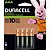 Pilha Recarregável AAA 900mAh (C/4 pilhas) Duracell - Imagem 1